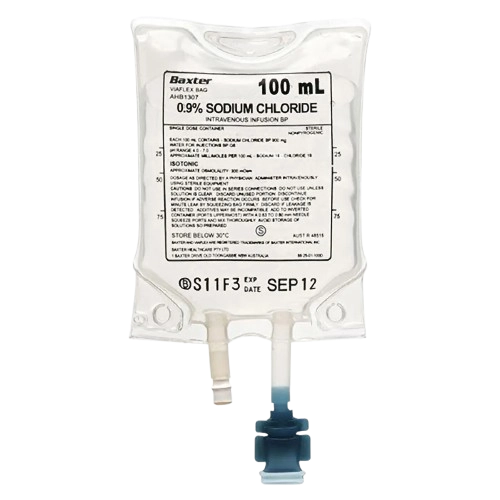 0.9% Sodium Chloride IV Bag 100 ml