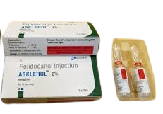 Asklerol 3% Injection (Polidocanol 30 mg) – 2 ml Injection