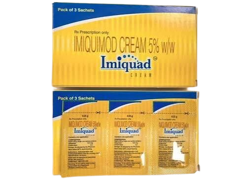 Imiquad Cream (Imiquimod 12.5 mg) – Pack of 3 Sachets