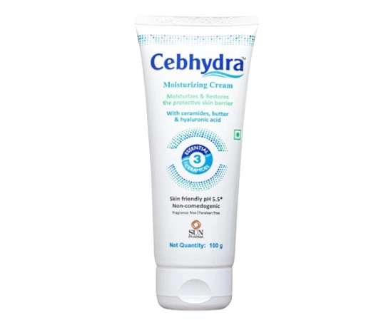 Cebhydra Moisturizing Cream 100 g (Ceramides + Butter + Hyaluronic Acid)