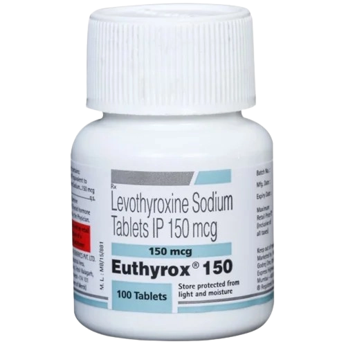 EUthyrox 150 Tablet - Levothyroxine (150 mcg)