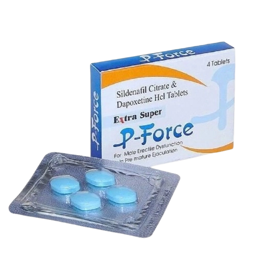 Extra Super P-Force 200 mg (Sildenafil 100 mg + Dapoxetine 100 mg)