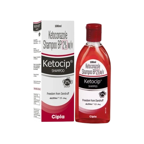 KetoCIP 2% Shampoo (Ketoconazole 2% w/v) – 100ml bottle