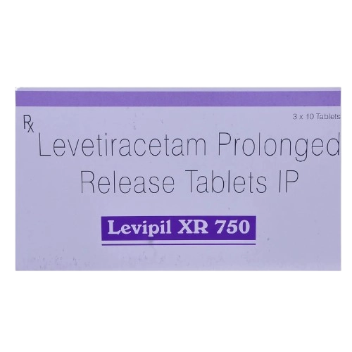 Levipil XR 750 mg Tablet (Levetiracetam 750 mg)