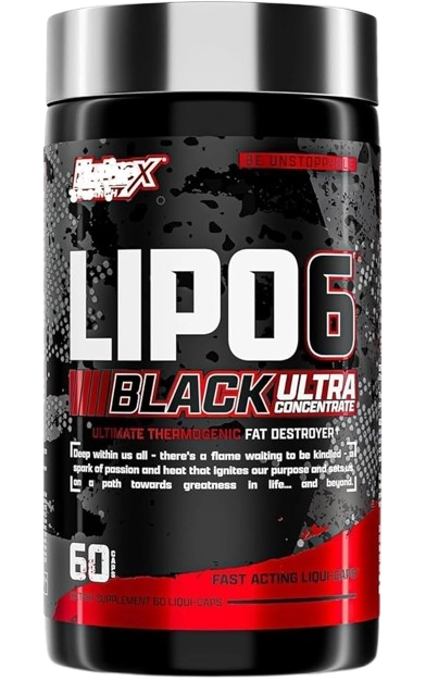 Nutrex Research Lipo 6 Black Ultra Concentrate for Fat Metabolism | Liquid Capsule