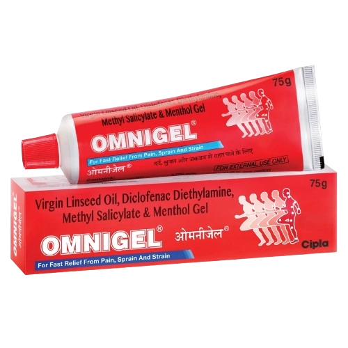 OMNIGEL 75G (VIRGIN LINSEED OIL 3.0%+DICLOFENAC DIETHYLA)