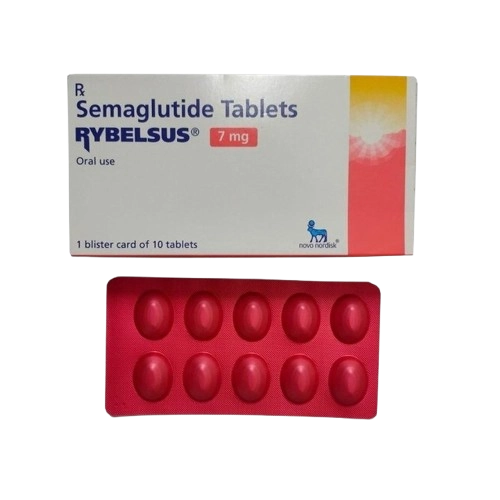 Rybelsus 7mg Tablet (Semaglutide 7mg) – 10 pills strip