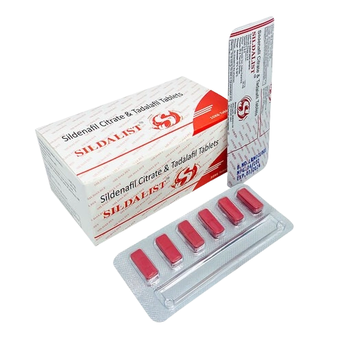 SILDENAFIL 100MG & TADALAFIL 20MG SILDALIST 120MG TAB