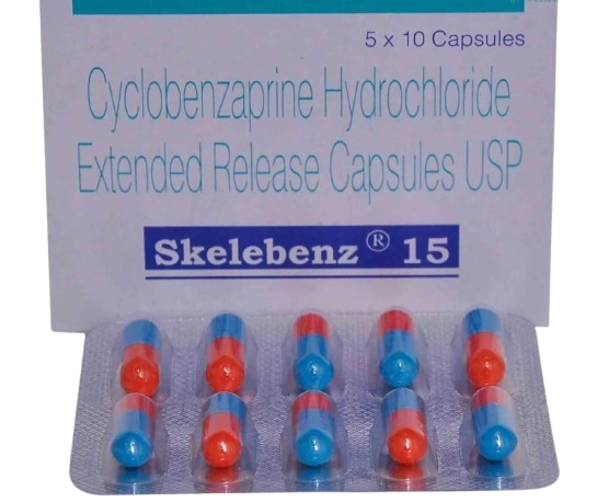 Skelebenz 15 Capsule ER - Cyclobenzaprine (15mg)