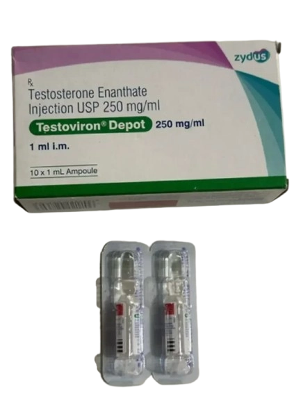 Testoviron Depot 250mg Injection (Testosterone Enanthate) – 1ml vial