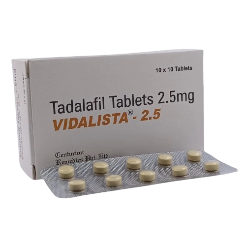 Vidalista 2.5 mg Tablet (Tadalafil)