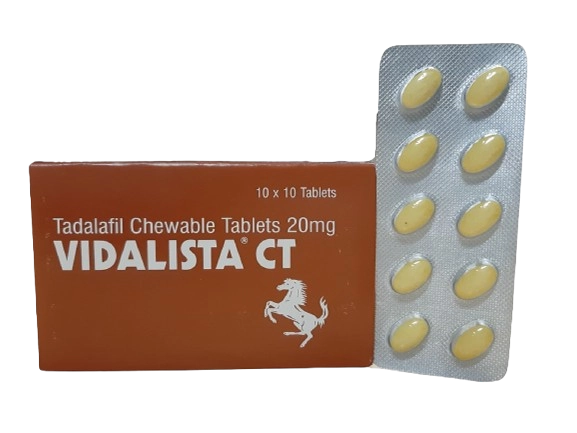 Vidalista CT 20 mg Chewable Tablet (Tadalafil)