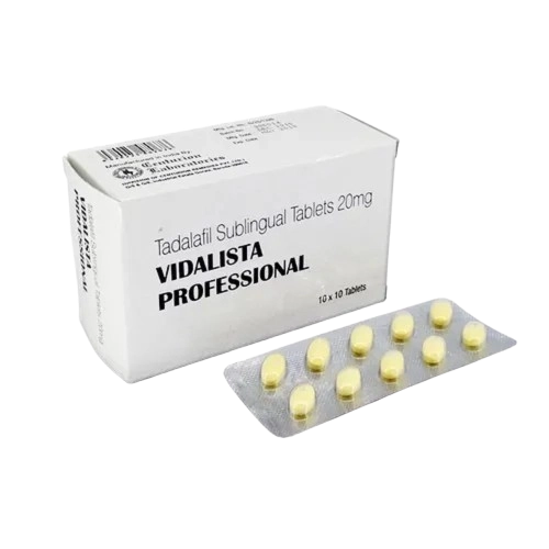 Vidalista Professional 20 mg Sublingual Tablet (Tadalafil)