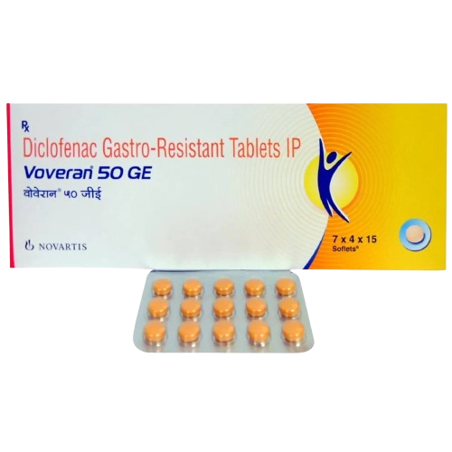 Voveran 50 mg GE Tablet (Diclofenac 50 mg)